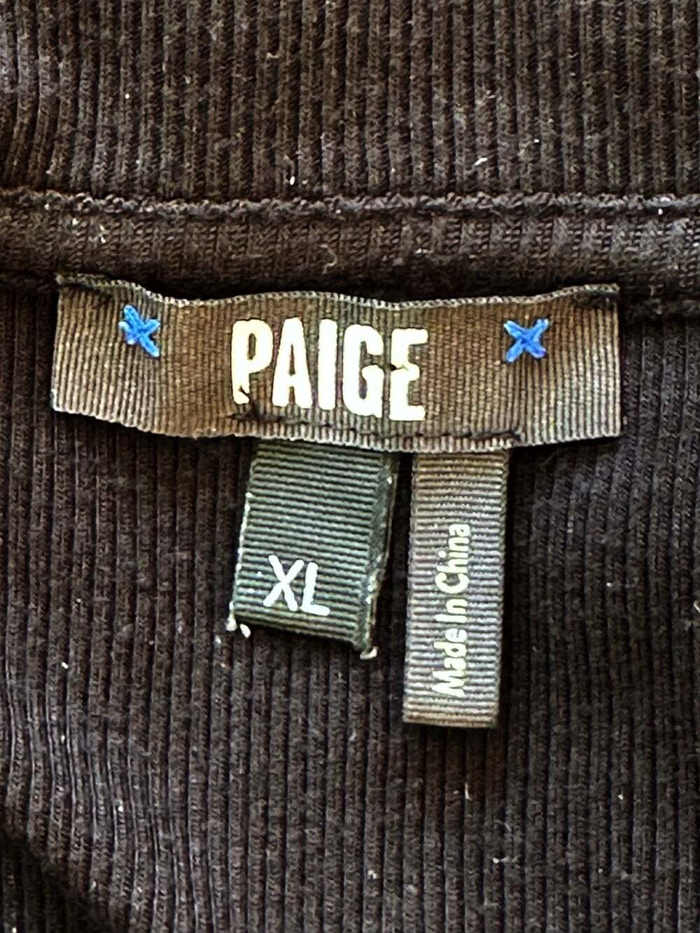 PAIGE Lafayette Size XL Black Ruched Top Button Down Dark Academia Preppy Casual - Picture 11 of 15